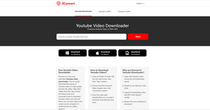 08 9Converter downloader do YouTube
